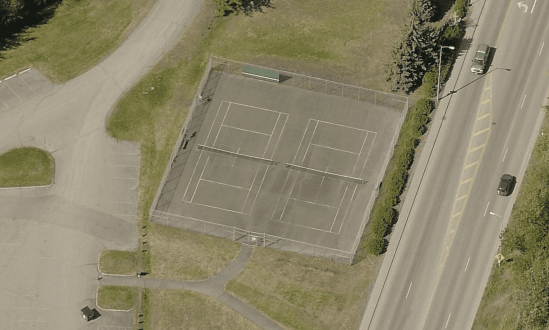 Harvard Park Tennis Courts pickleball courts