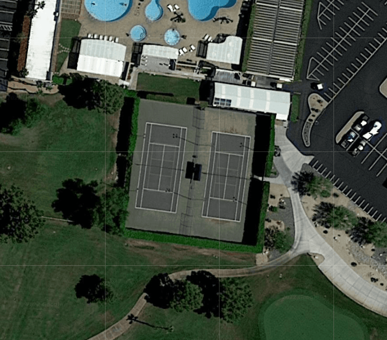 Mission Lakes Country Club pickleball courts