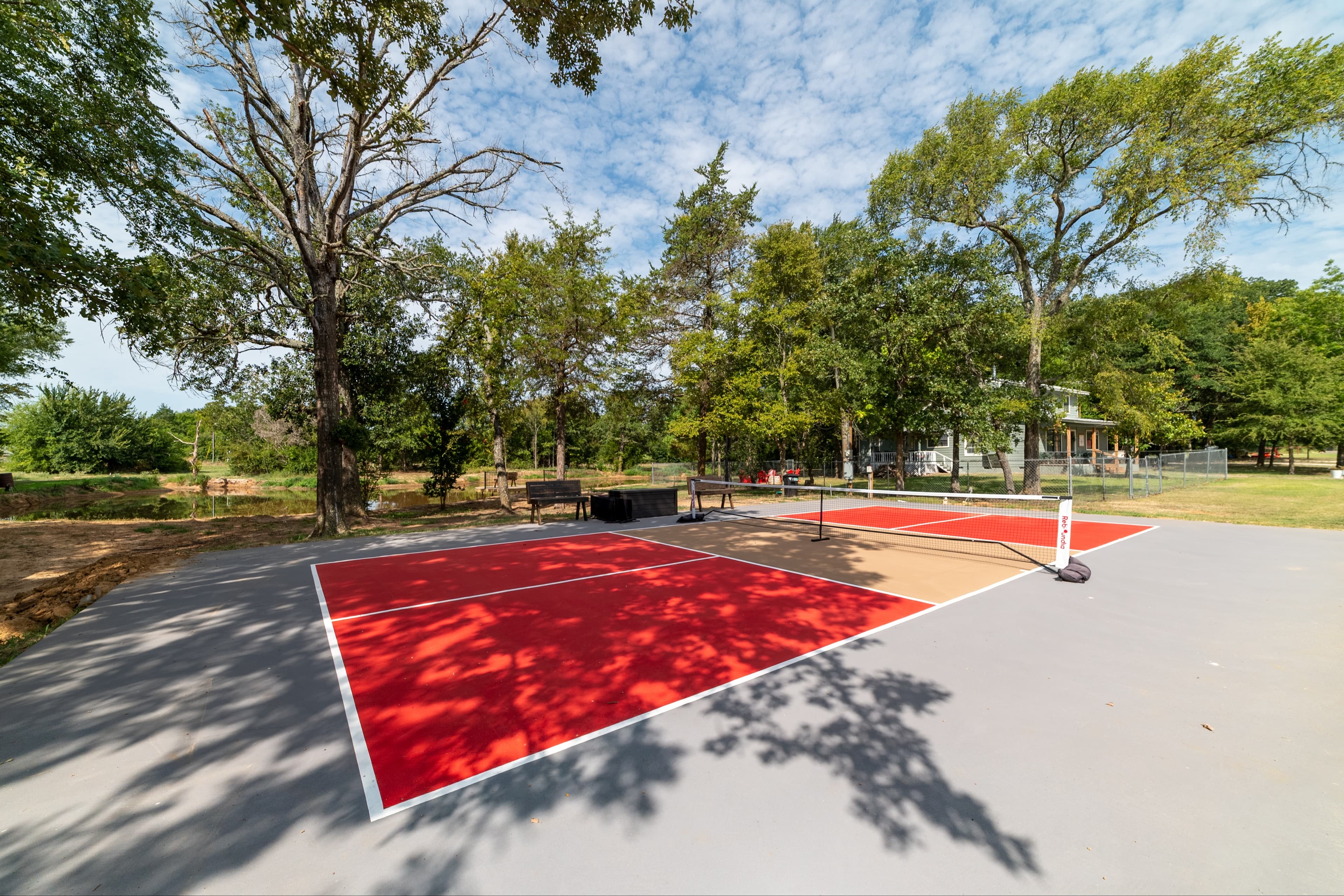 Running B Farm Pickleball Court pickleball courts