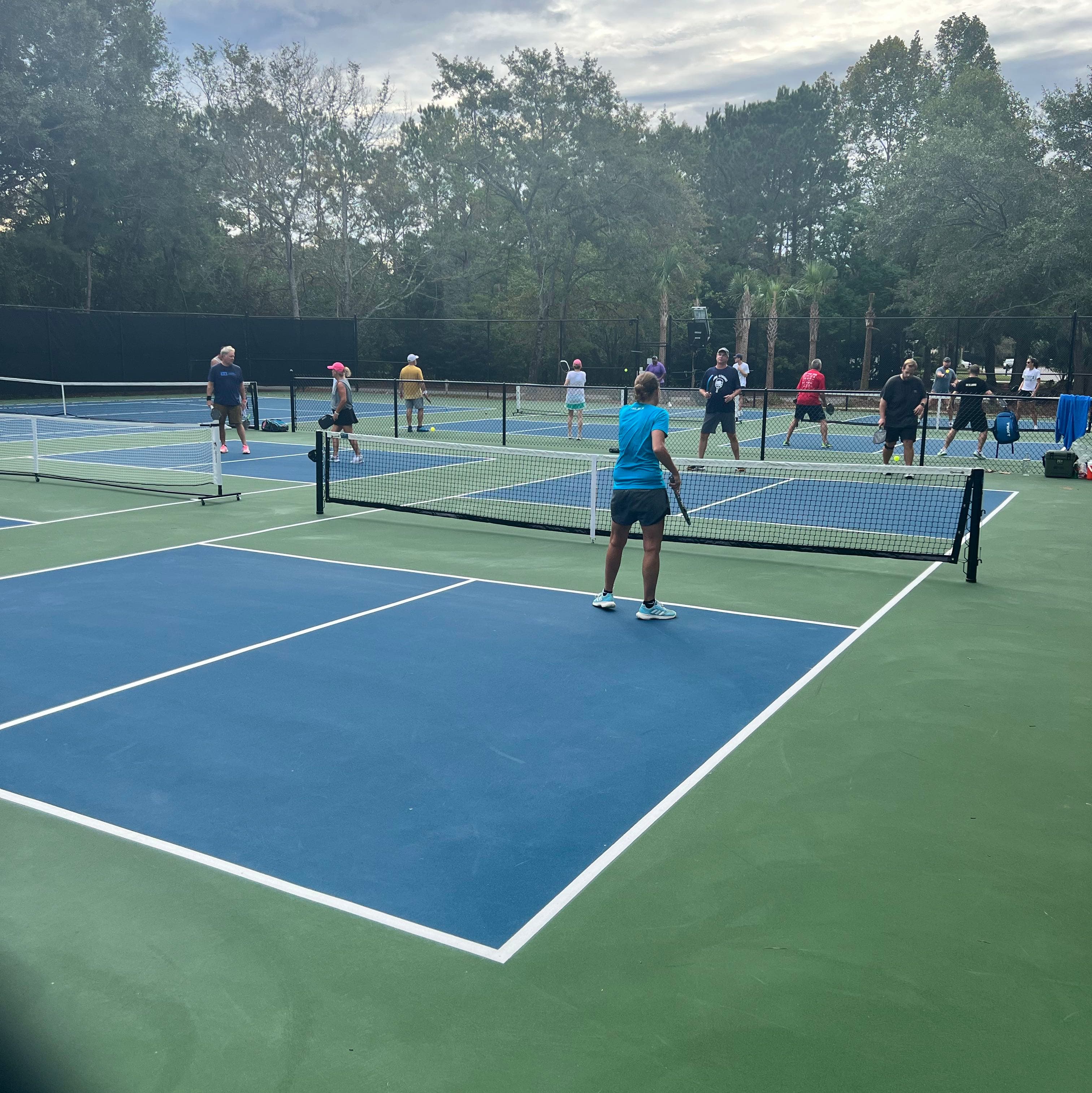 Charleston National Golf Club pickleball courts