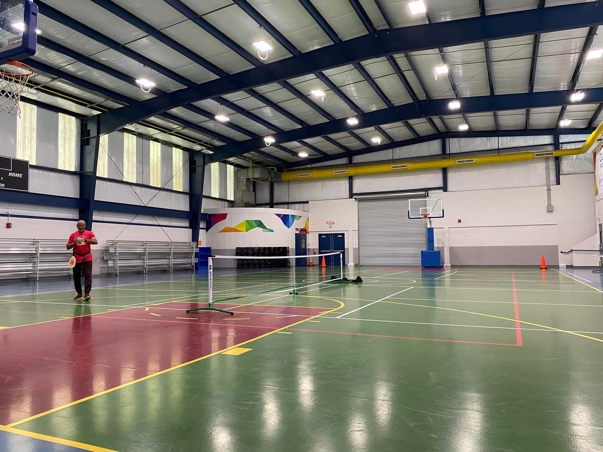 The Club at Thornton pickleball courts