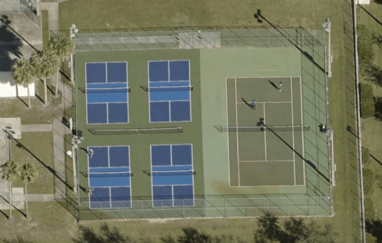 Osswald Park pickleball courts