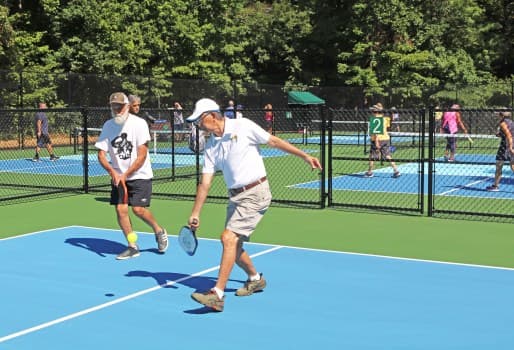Joanie Moser Memorial Park pickleball courts