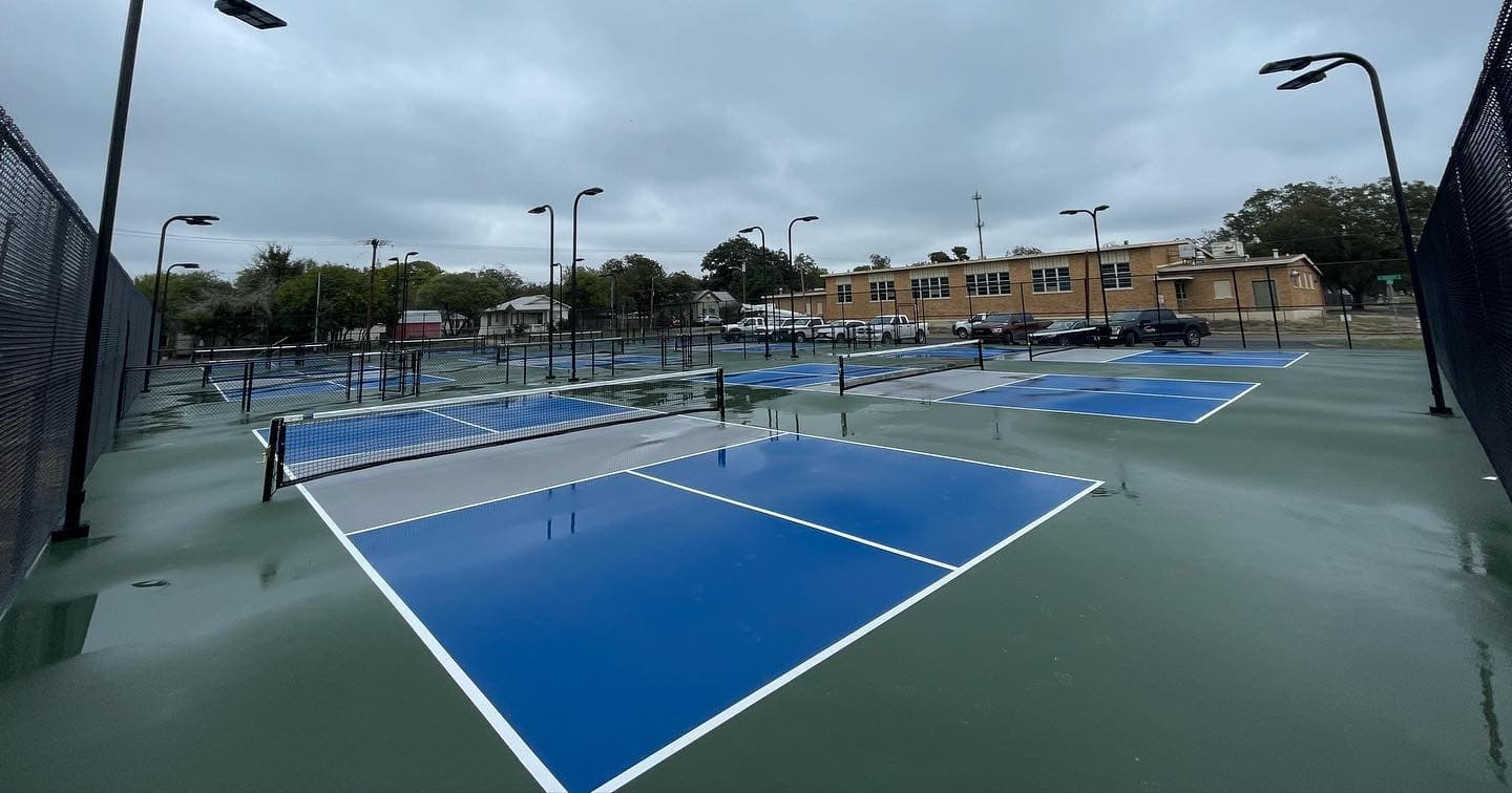 Seguin-Saegert Pickleball Complex pickleball courts