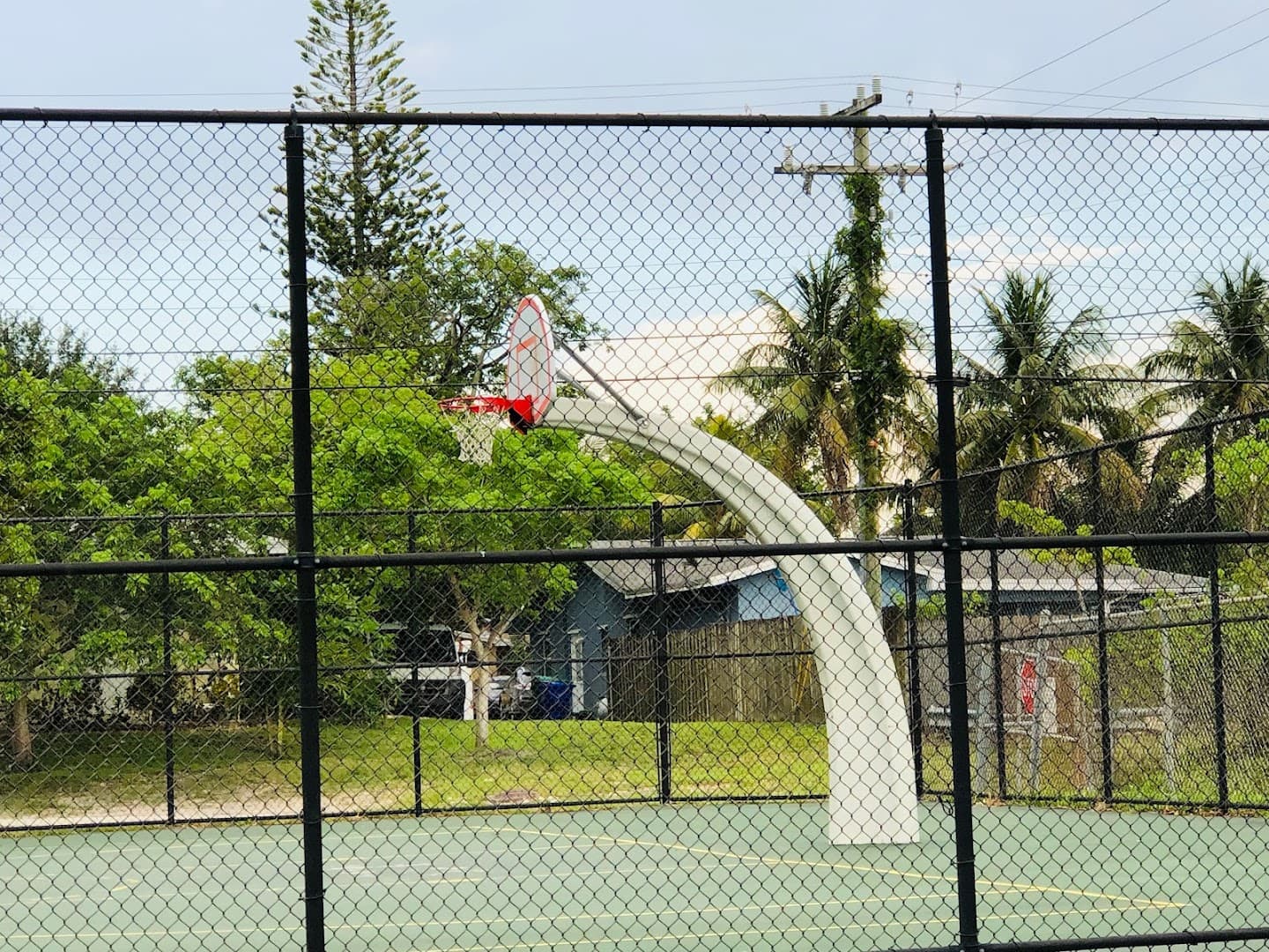 Park on SW 112th Ter pickleball courts