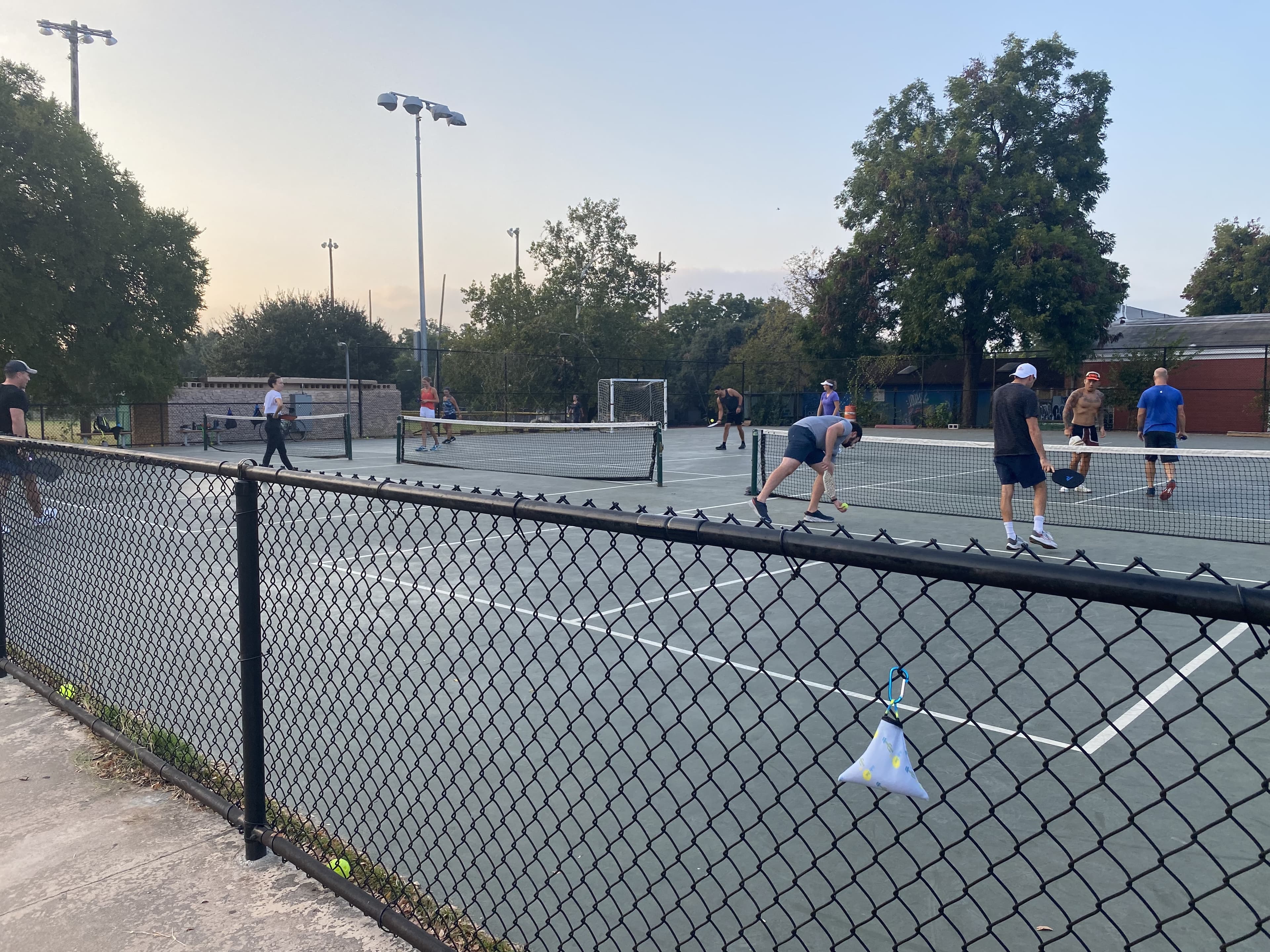 Pan Am Neighborhood Park pickleball courts