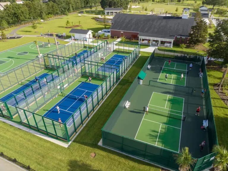 First Responders Recreation Center pickleball courts