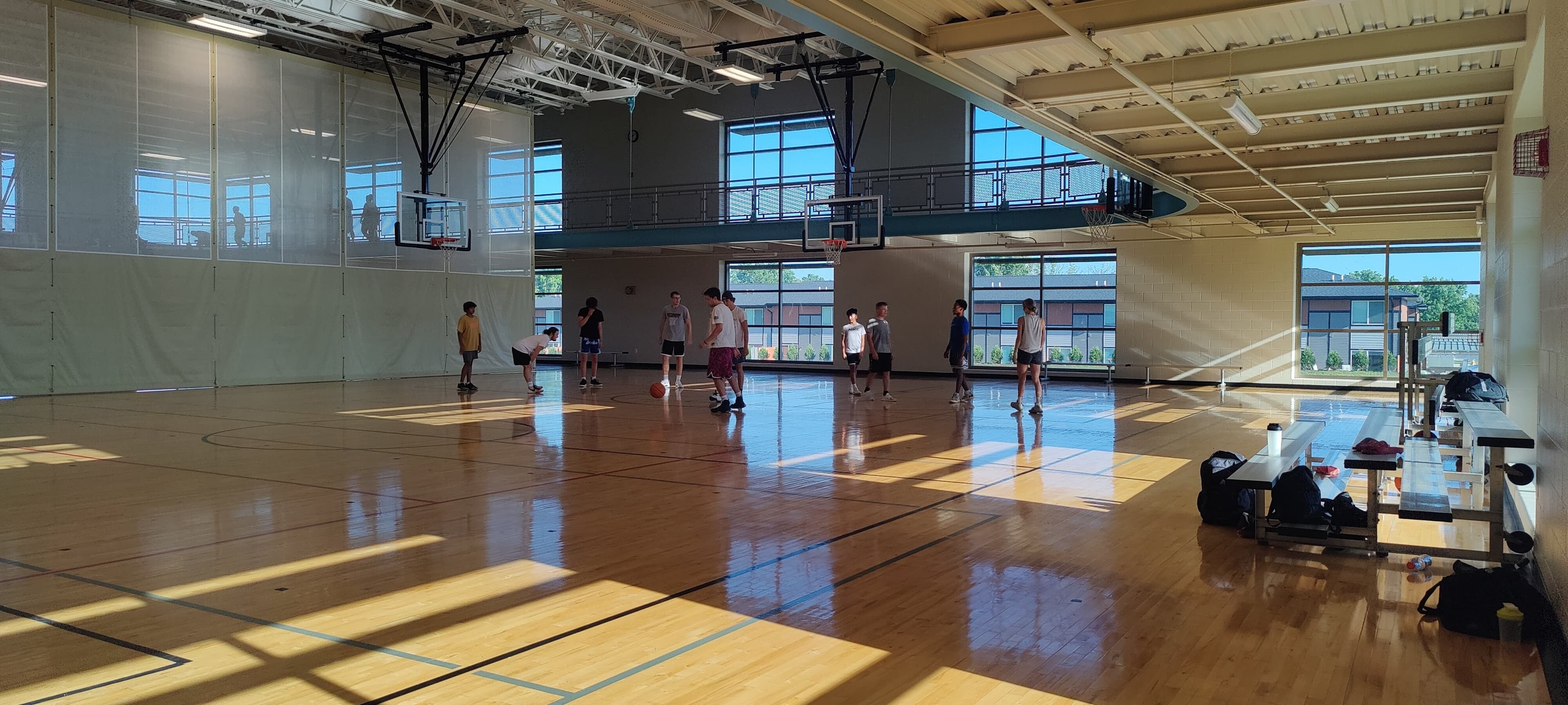Bettendorf Family YMCA pickleball courts