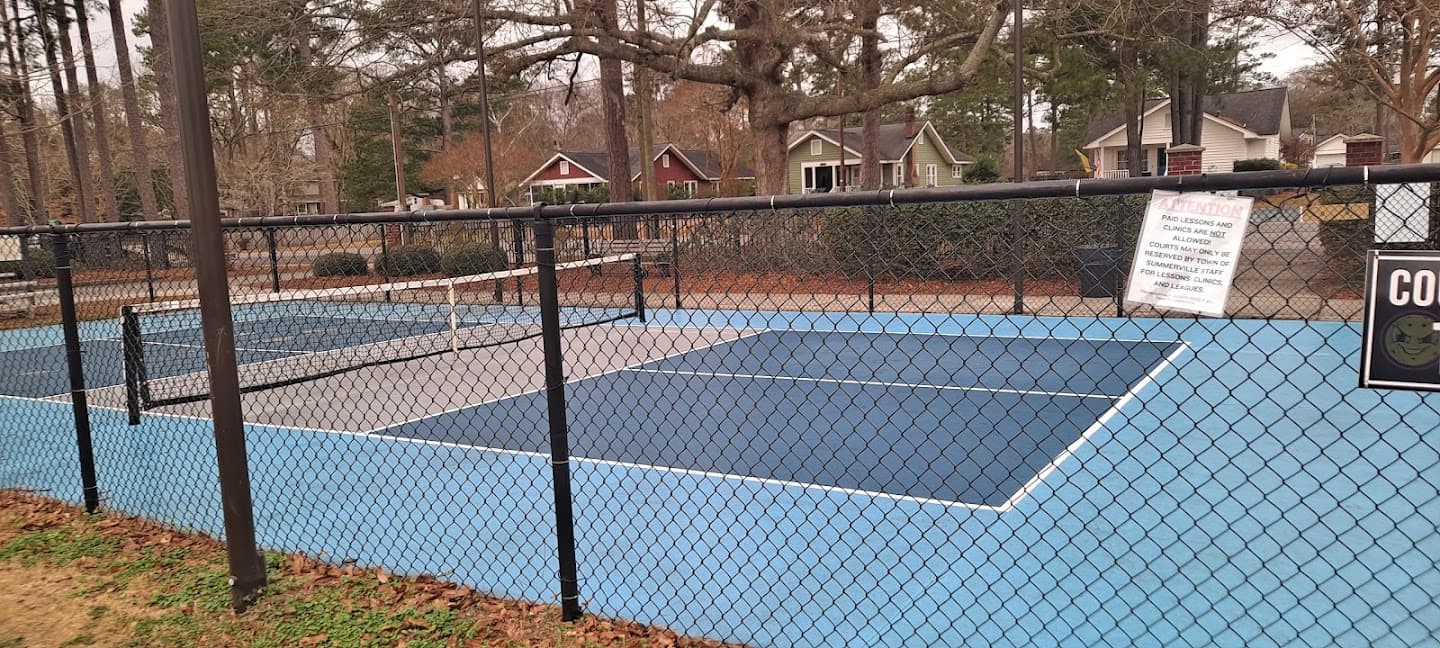 Doty Park Summerville pickleball courts
