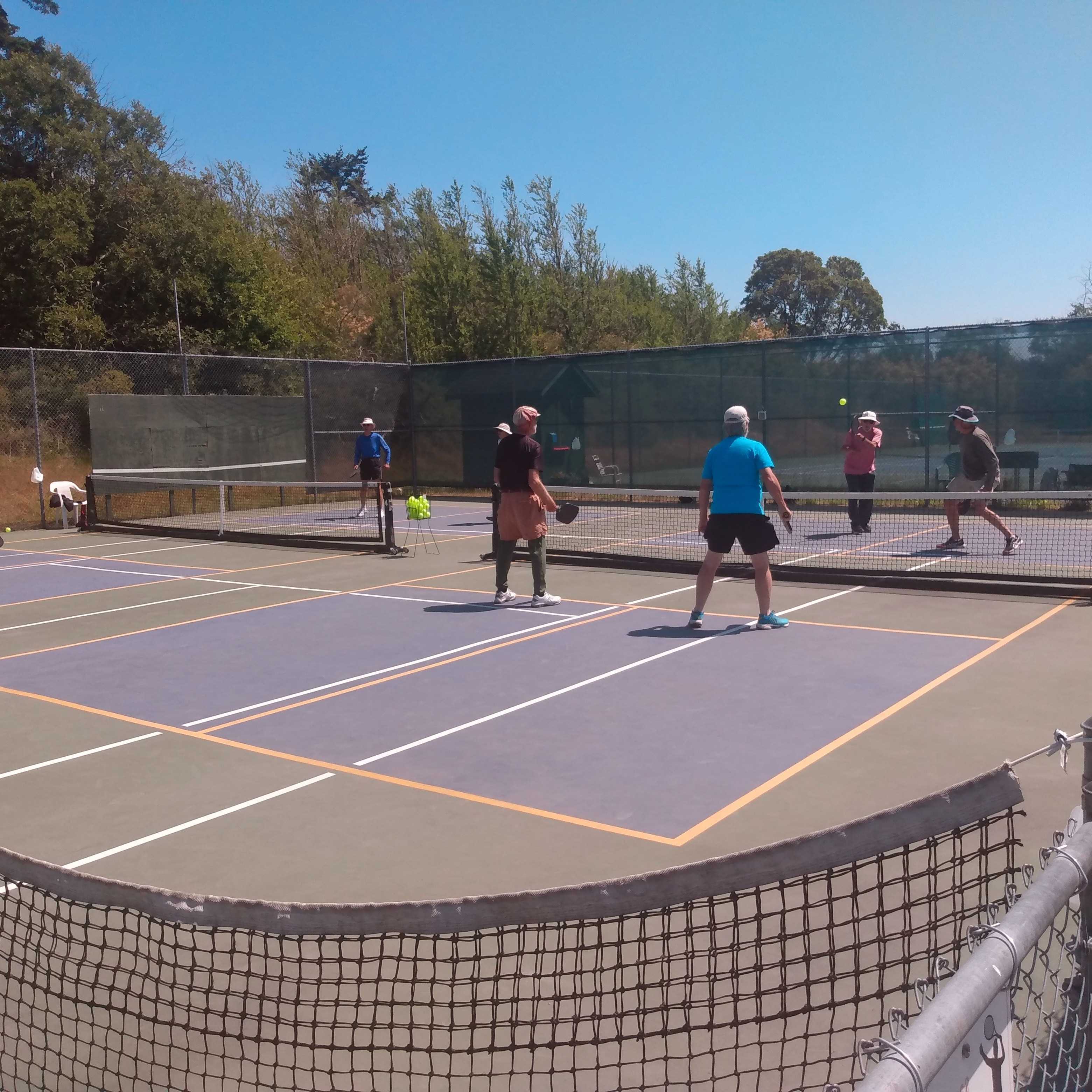 Lopez Island Community Tennis Courts pickleball courts