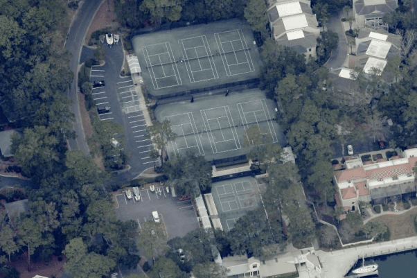 South Carolina Yacht Club pickleball courts
