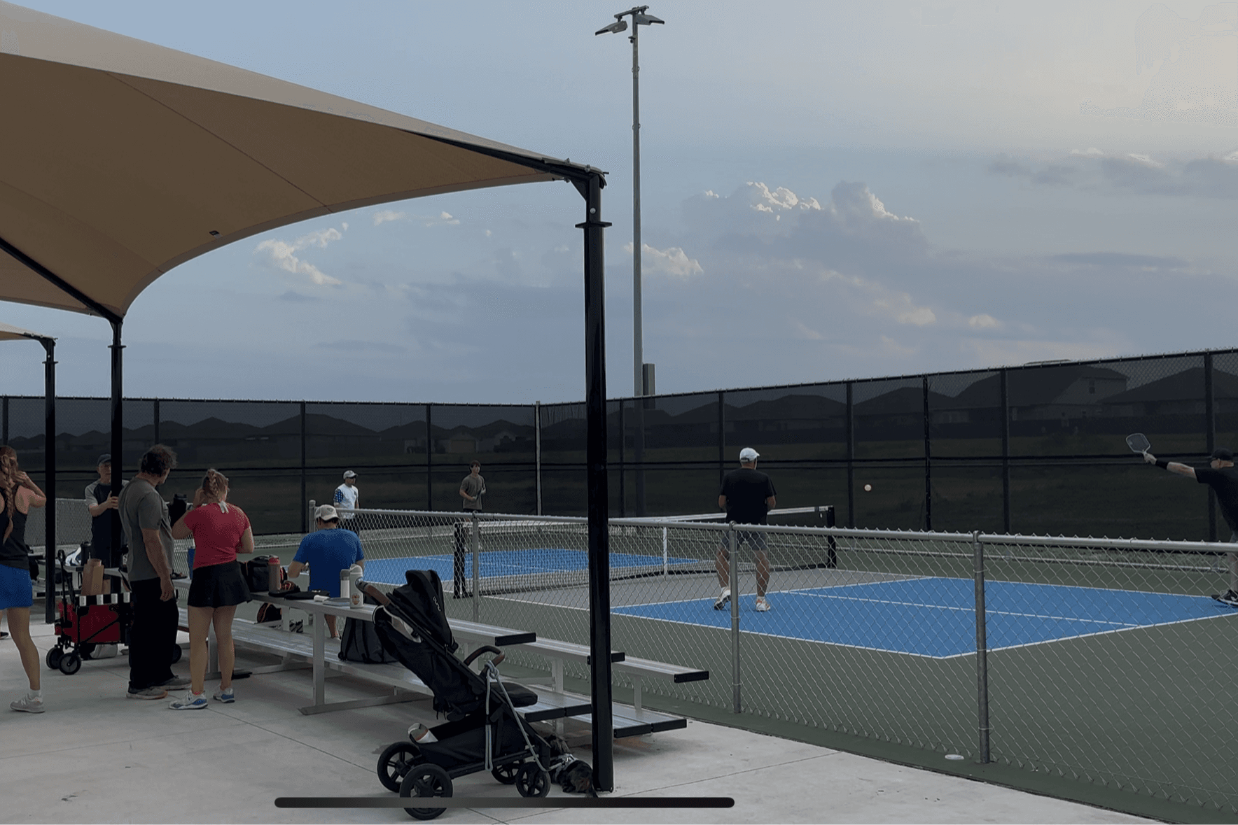 Crossroads Tennis and Pickelball courts pickleball courts