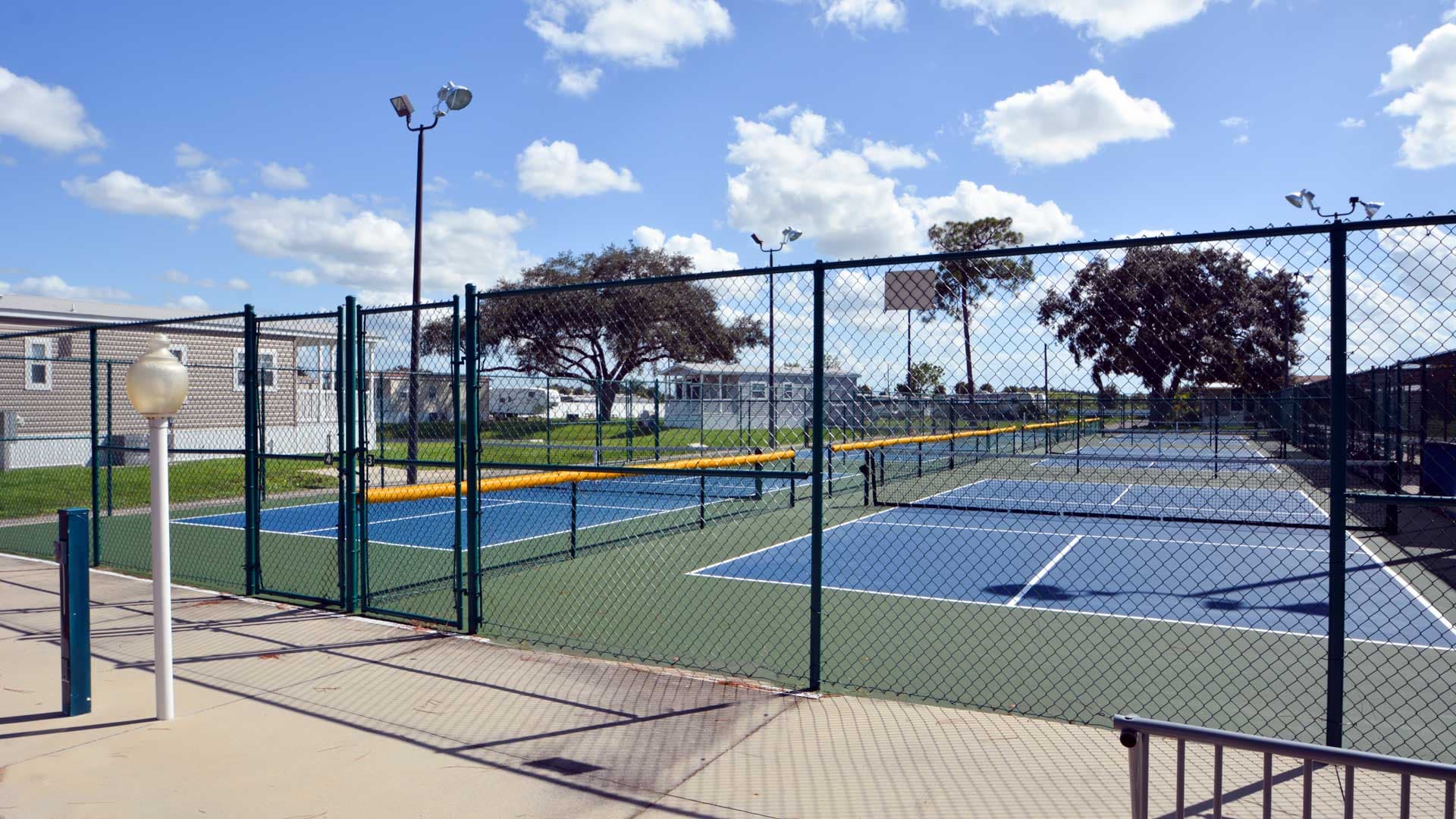 Sun N Fun RV Resort pickleball courts