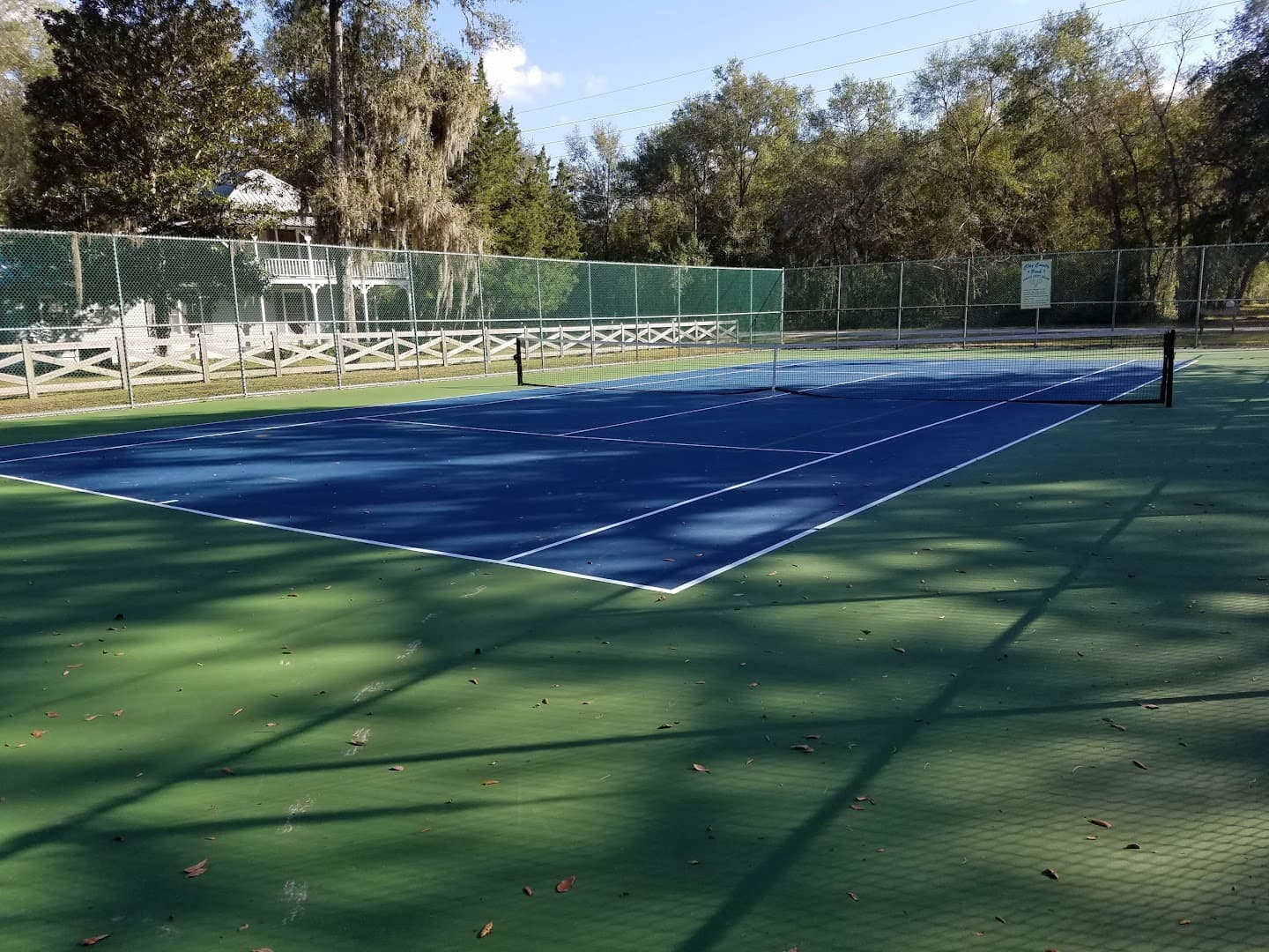 Kingsley Lake Park pickleball courts
