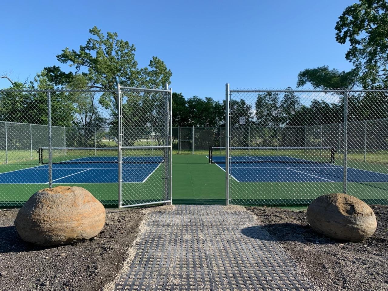 Hopfinger Zimmerman Park pickleball courts