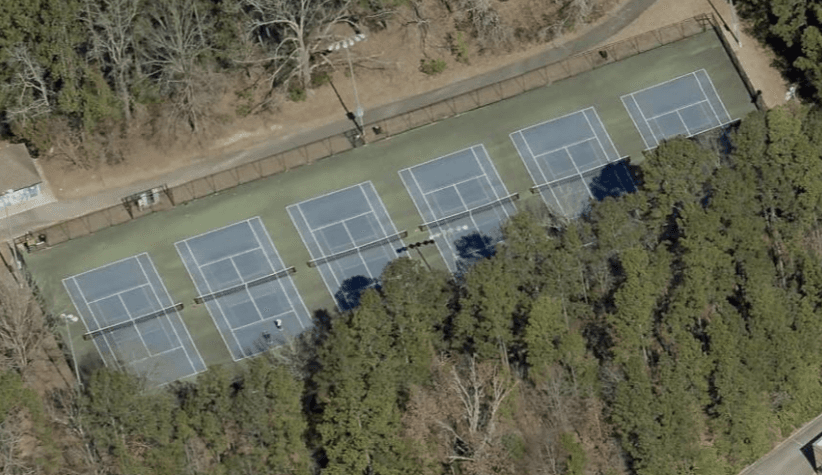 Garrett Road Park pickleball courts