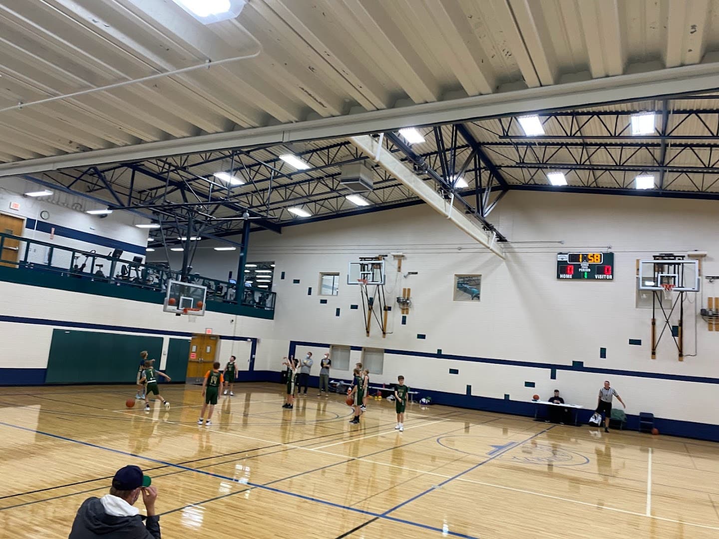 North Liberty Recreation Center pickleball courts