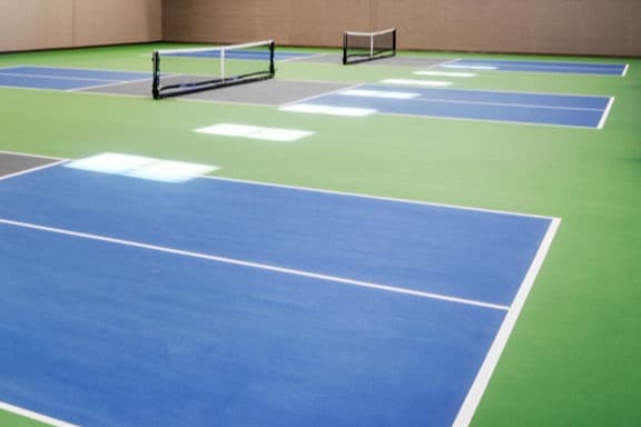 Life Time Bloomington South pickleball courts