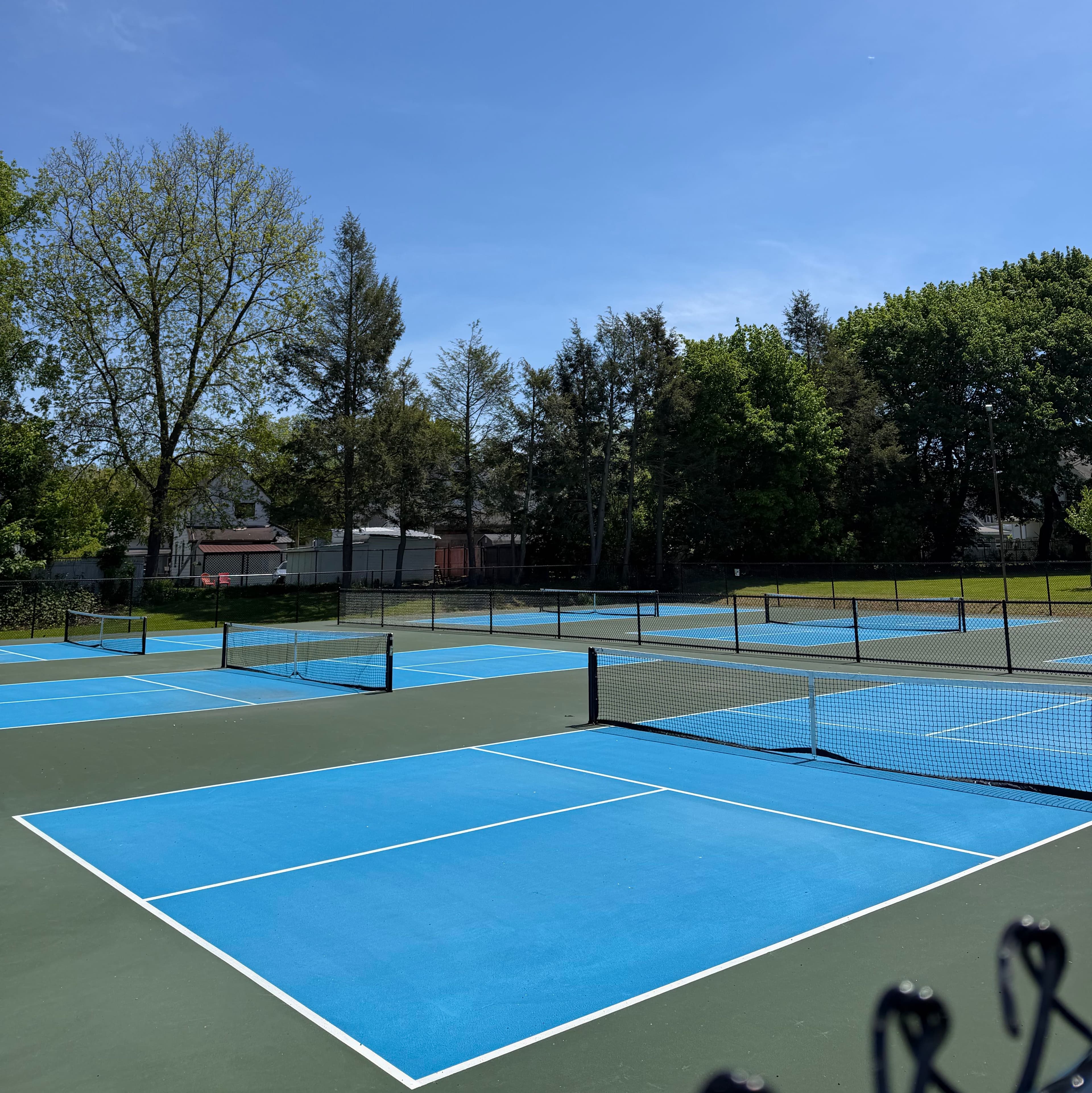 Webster Street Park pickleball courts