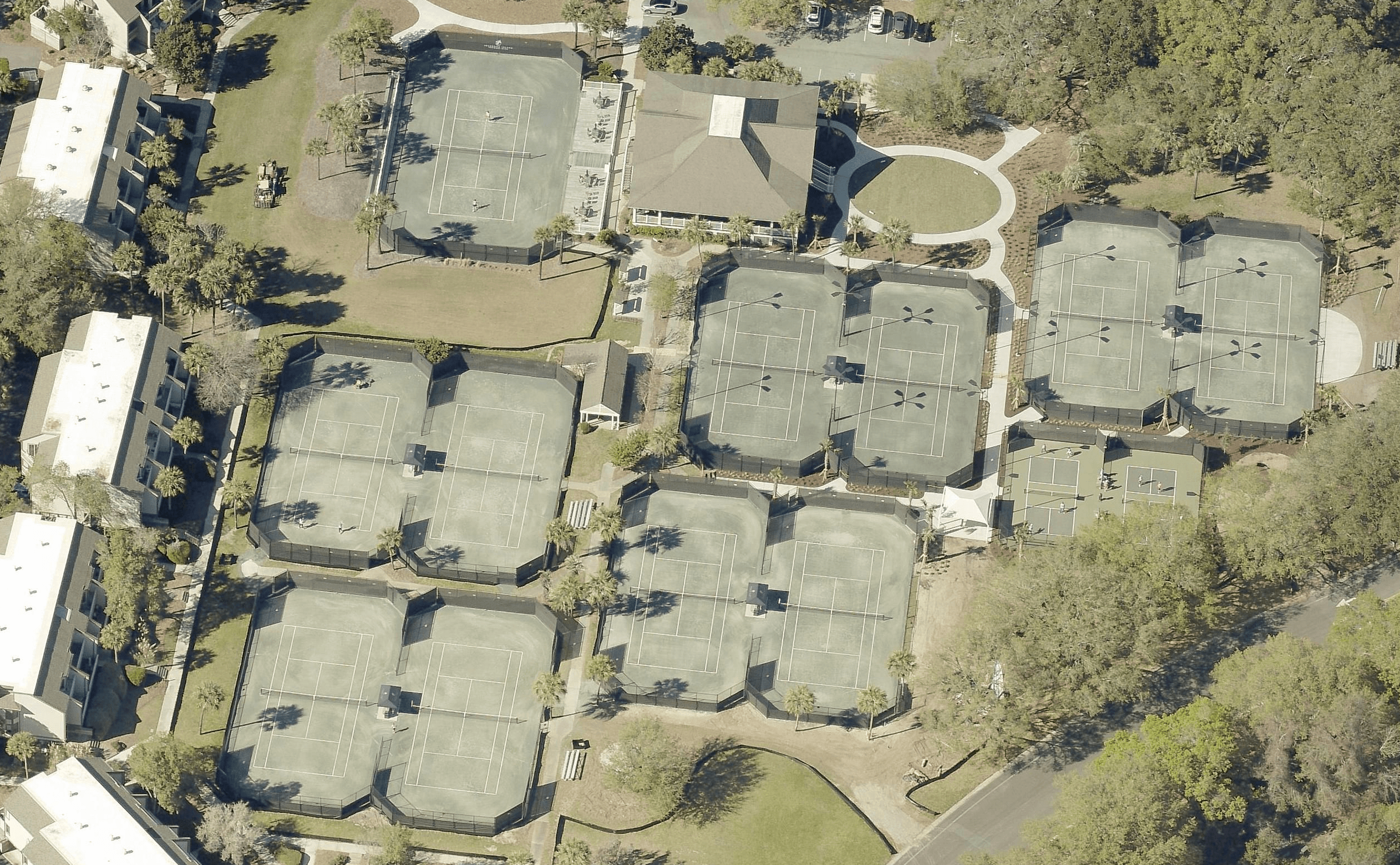 Seabrook Island Racquet Club pickleball courts