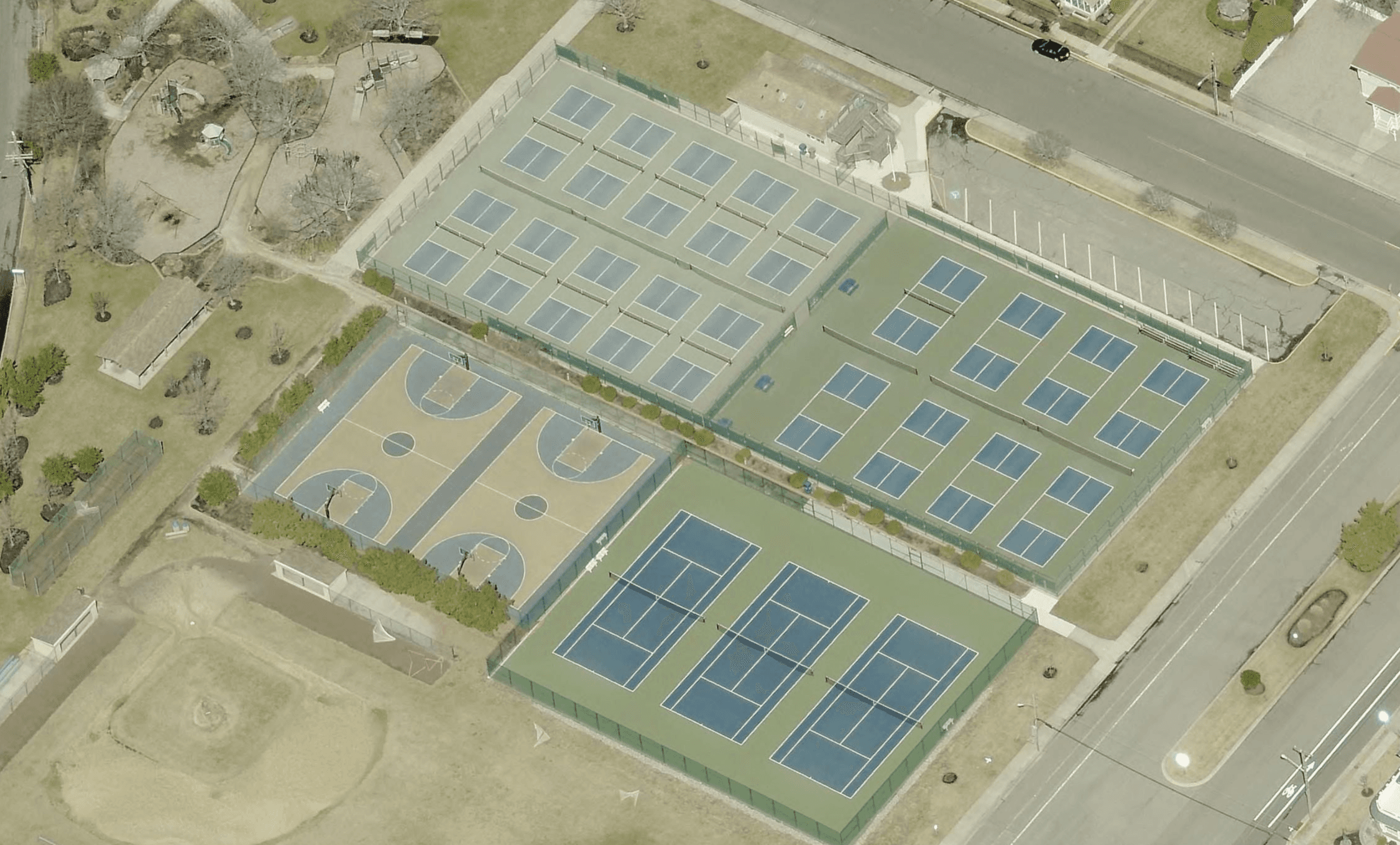 Grace O'Brien Park pickleball courts