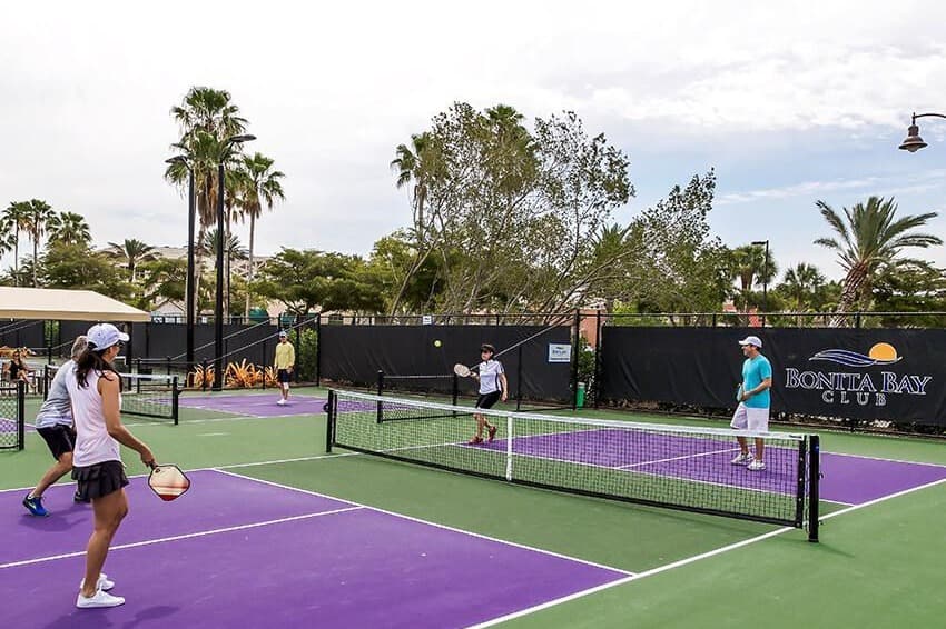 Bonita Bay Pickleball Club pickleball courts