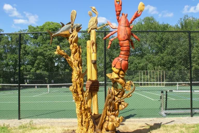 Fulle Field in Harpswell Center pickleball courts