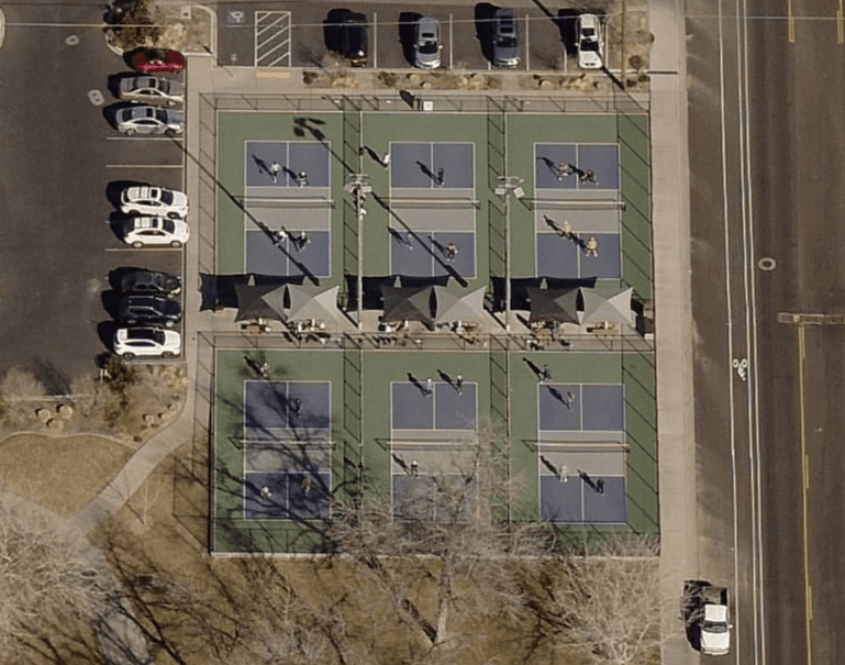Vernon Worthen Park pickleball courts