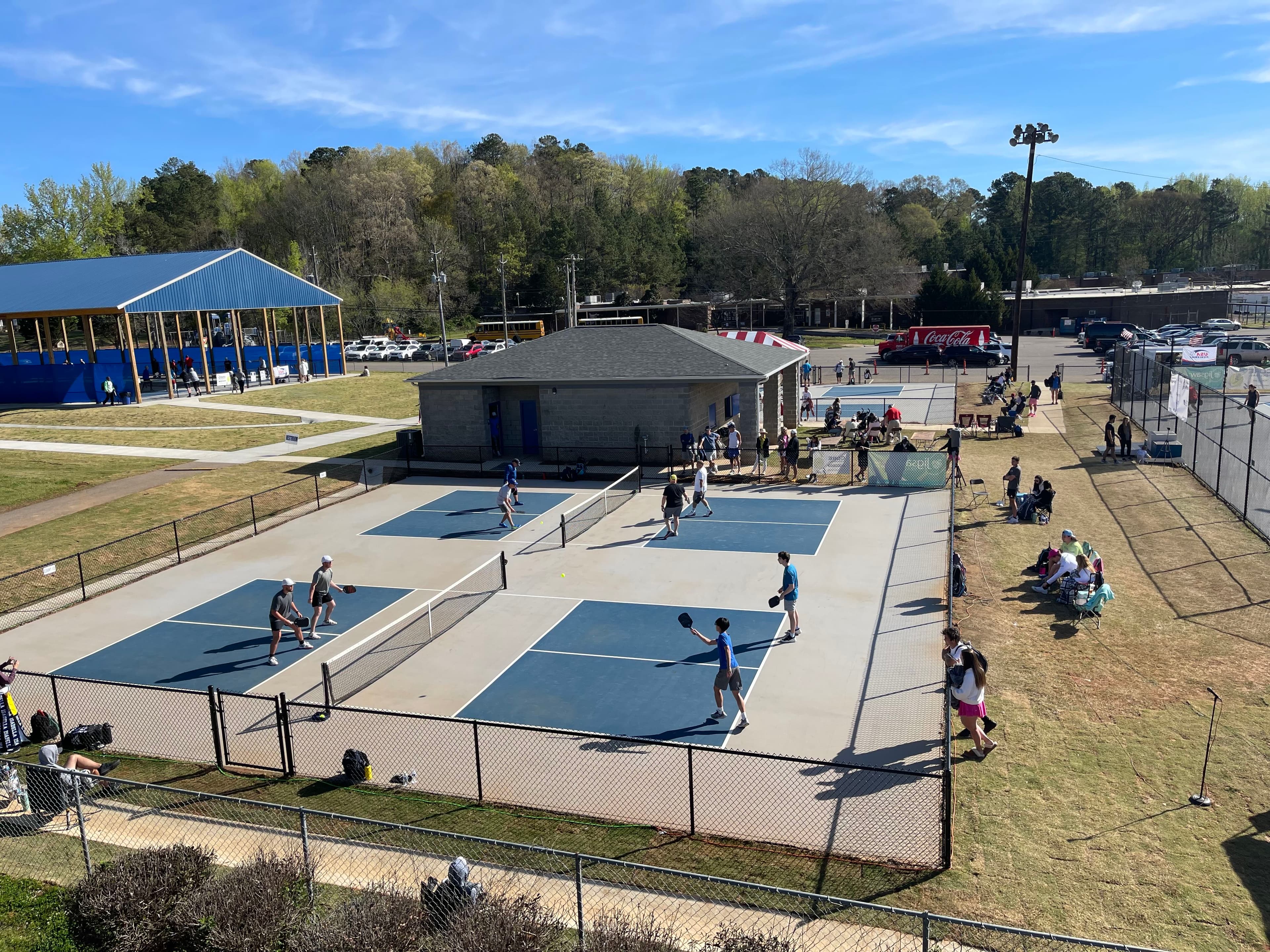 Clay Elementary School pickleball courts