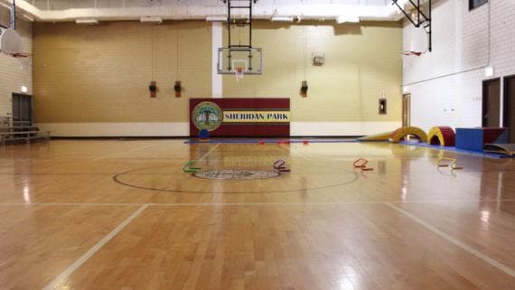Sheridan Park Gymnasium pickleball courts