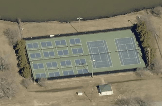 City Pond Park pickleball courts