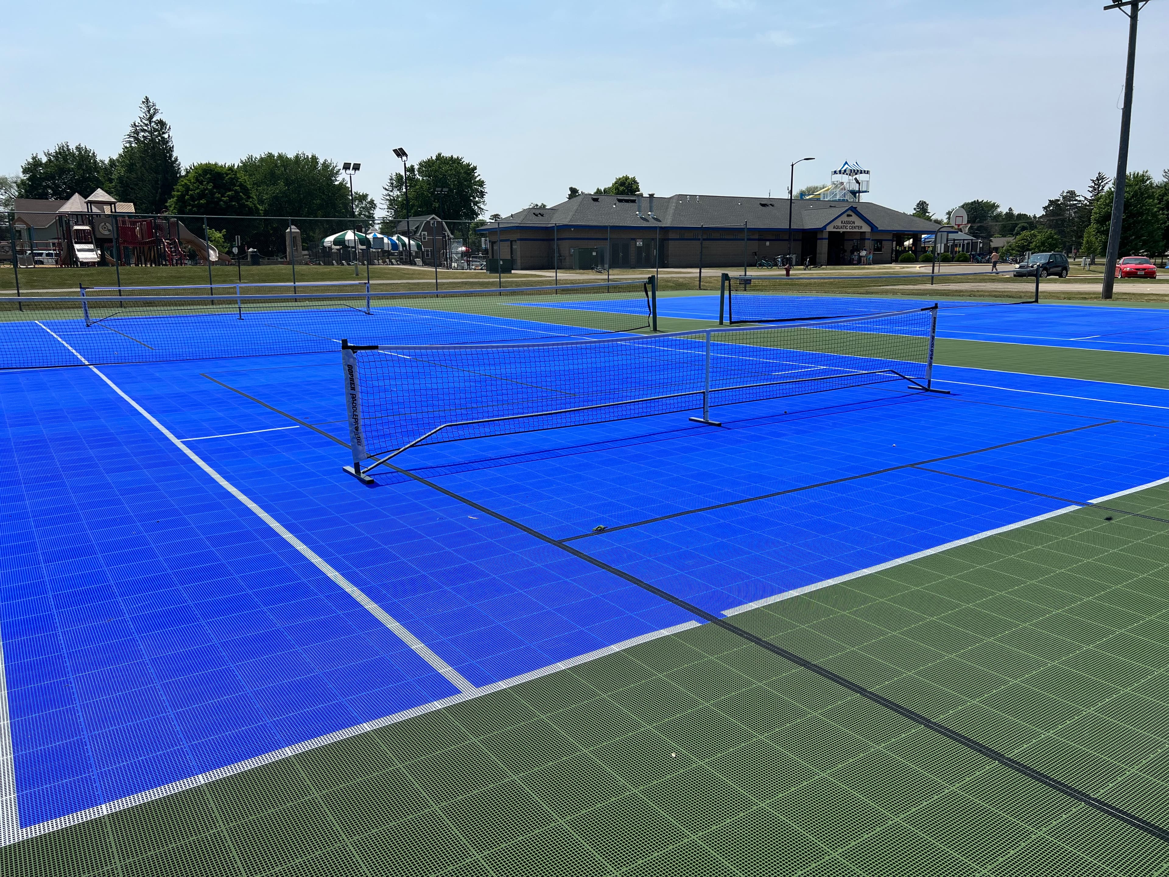 Veterans Memorial Park pickleball courts