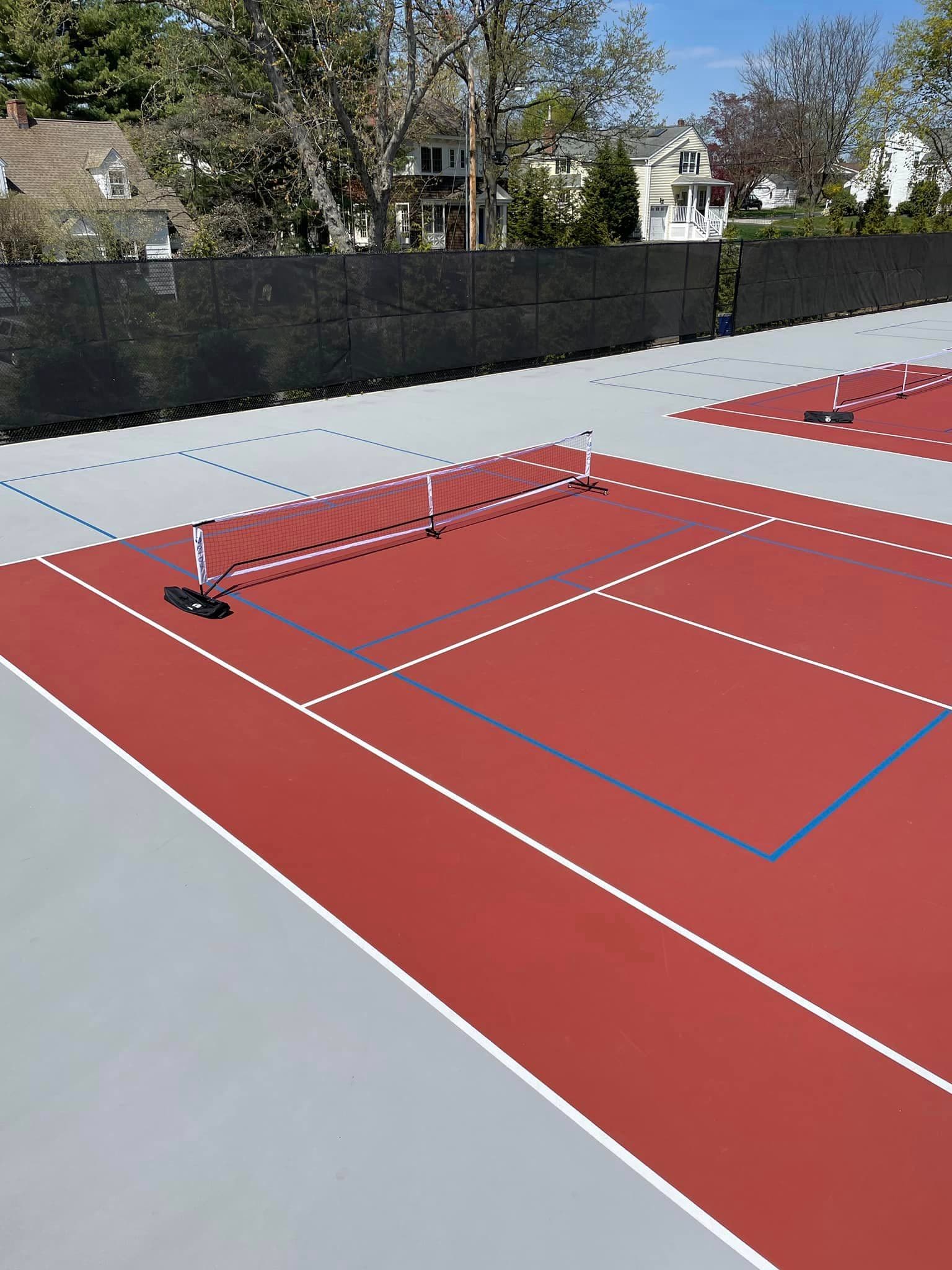 Tomlinson Middle School pickleball courts