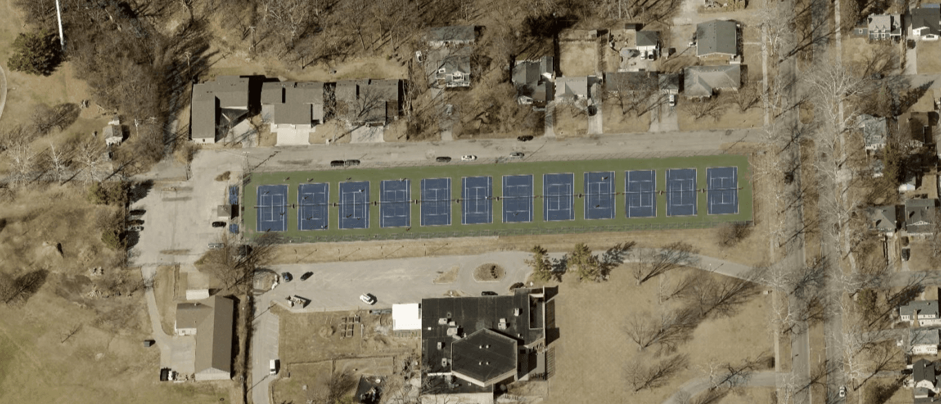 McCollum Waveland Tennis Complex pickleball courts
