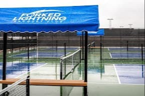 Forked Lightning Racquet Club pickleball courts