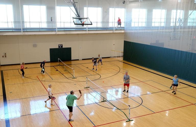 Riverchase YMCA pickleball courts