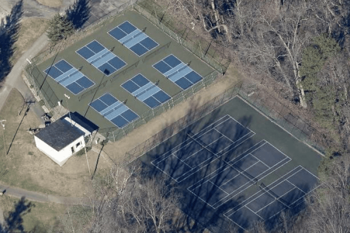 Bellefonte Country Club pickleball courts