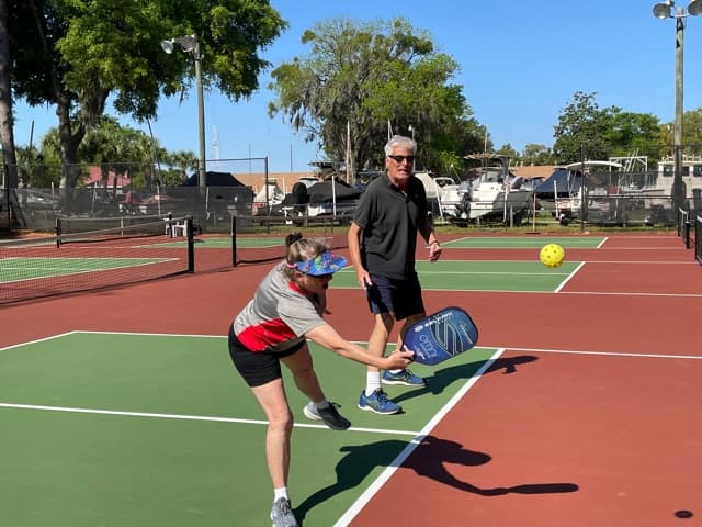 Beaufort Yacht & Sailing Club pickleball courts