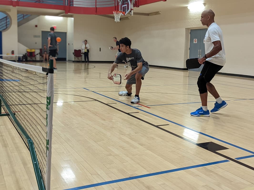 Newton YMCA pickleball courts