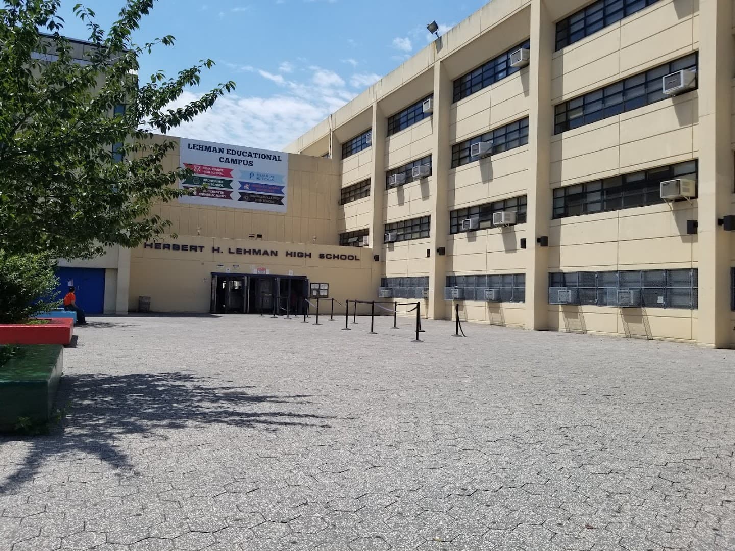 Herbert H Lehman High School pickleball courts