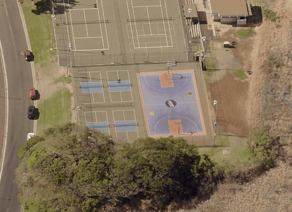 Lahaina Civic Center pickleball courts