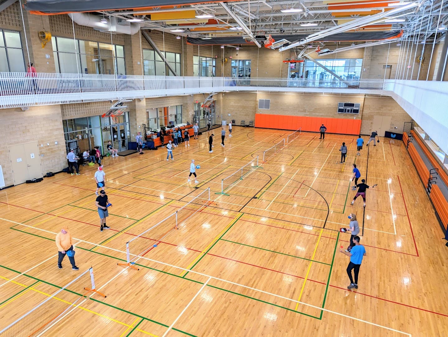 Wheaton Recreation Center pickleball courts