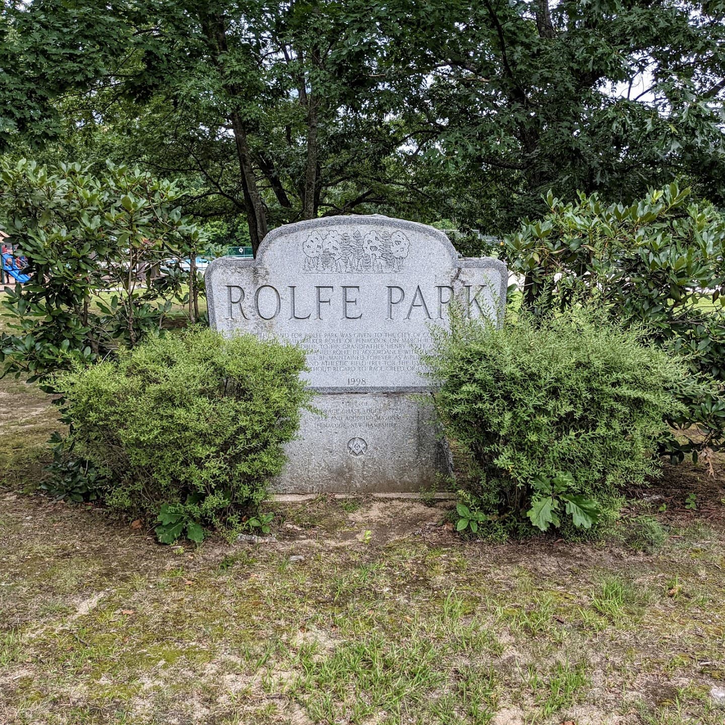 Rolfe Park pickleball courts