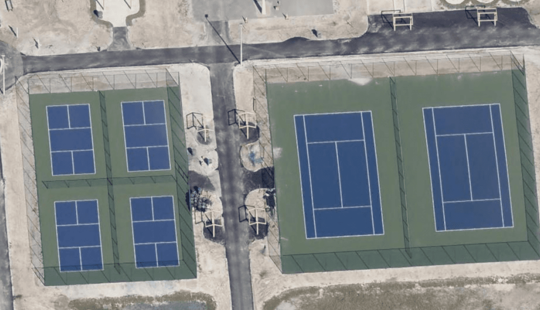 Sands Park pickleball courts