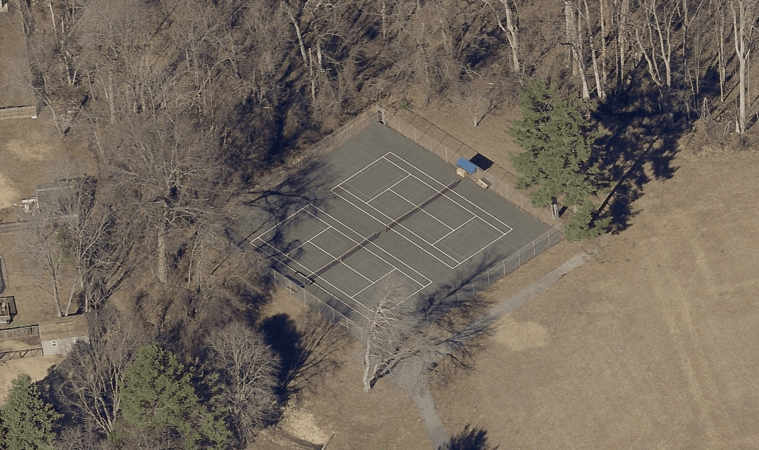 Mitchellville South Park pickleball courts