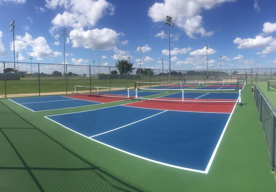 Rader Park pickleball courts