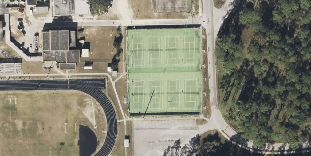 Palatka High School pickleball courts