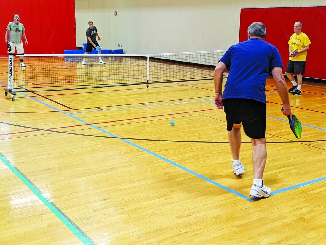Marshall Area YMCA pickleball courts