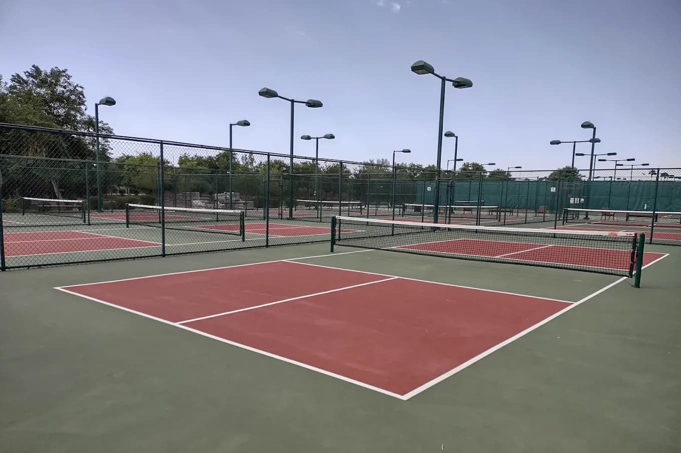 Valle Del Oro RV Park pickleball courts