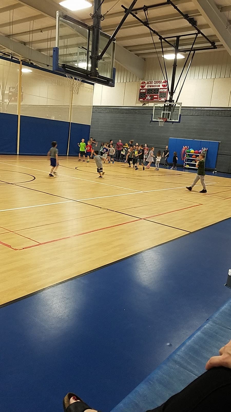 Jackie Cooper Gym pickleball courts